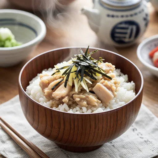 Yuzu Pepper Mackerel Rice
