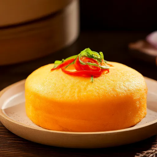 Hidangan Kukus Telur Wortel