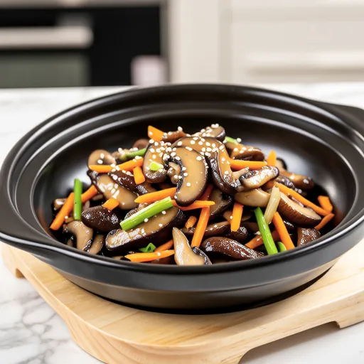 Chewy Stir-fried Oyster Mushrooms