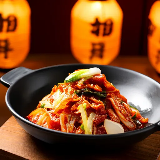 Kimchi and Pork Belly Stir-fry