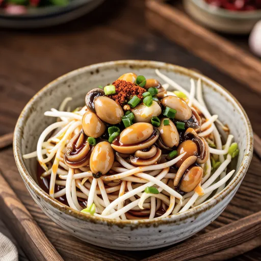 Cockle Bean Sprout Salad