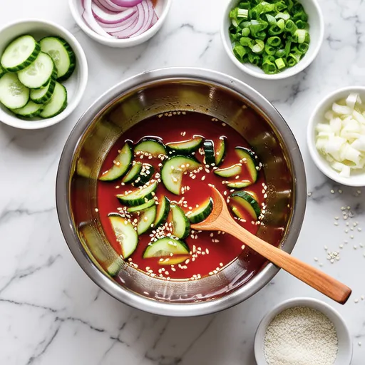 Baek Jong Won's Cucumber Salad