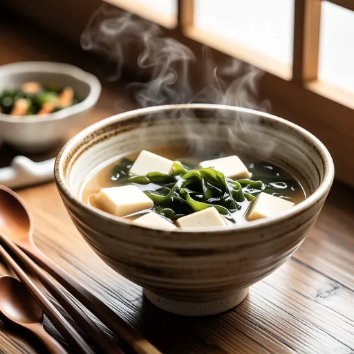 Daikon and Tofu Clear Soup
