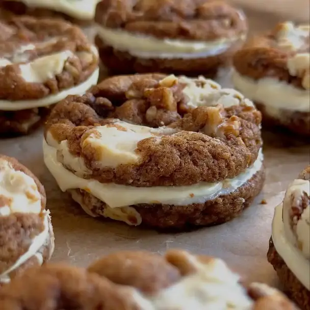 キャロットケーキクッキーサンド