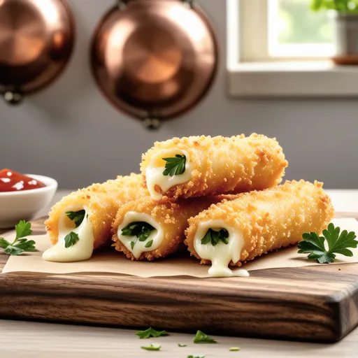 Simple Rice Paper Cheese Sticks
