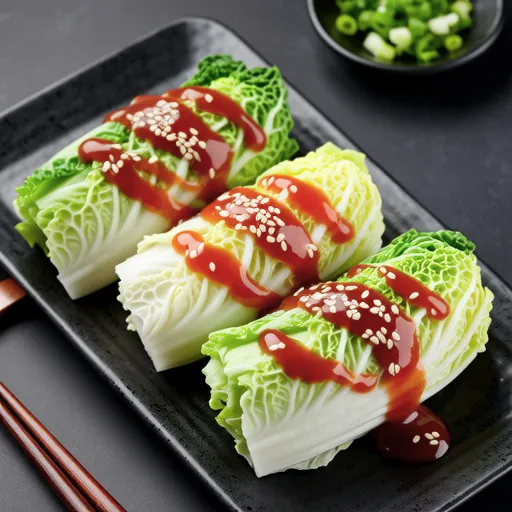Cabbage Rolls with Salmon Sauce