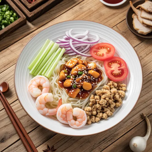 Shrimp Ethnic Style Glass Noodle Salad