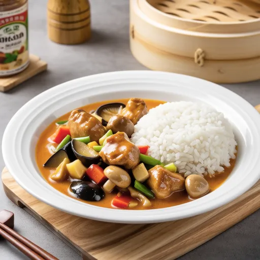 タイ風チキンカレー