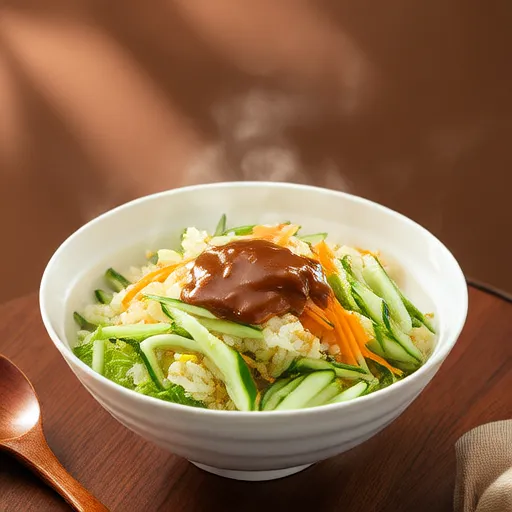 味噌風味的糙米沙拉