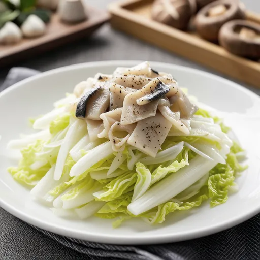 Cabbage and Pollock Roe Salad