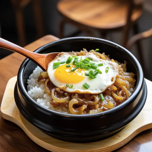 Baek Jong Won's Onion Rice Bowl