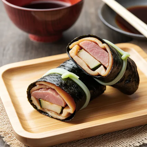 Gobō Konbu Maki (Burdock Wrapped in Kombu)