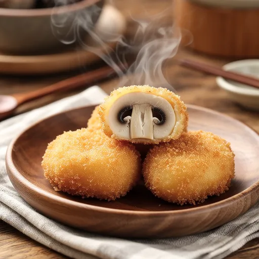 Mushroom Potato Croquettes