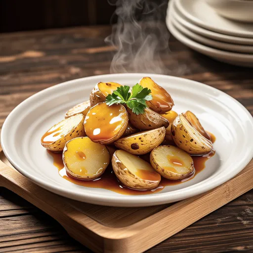 Sweet and Savory Butter Stir-fried New Potatoes