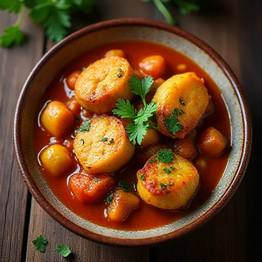 Eggplant and Salted Mackerel Curry Tomato Stew