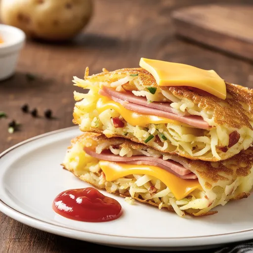 Potato Pancakes with Cheese