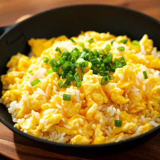 Simple Chinese-style Stir-fried Eggs