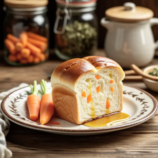 Carrot Steamed Bread