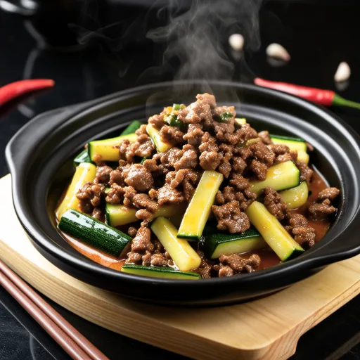 Beef and Zucchini Stir-fry with Oyster Sauce