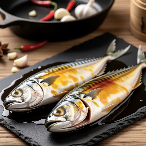 Garlic Vinegar Simmered Sardines