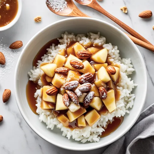 Apple Rice Cake Sweet Stir-fry