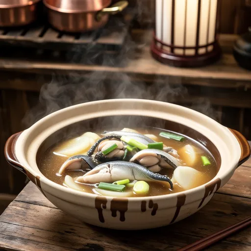 Miso Simmered Mackerel Soup