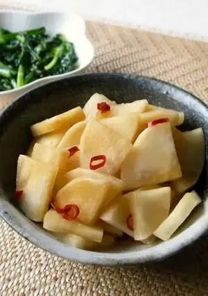 大根の漬物