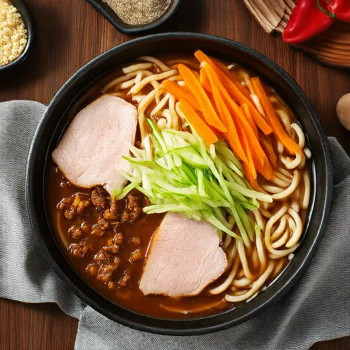 Gebratene Udon-Nudeln