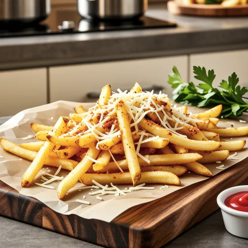 Potato Fries with Curry Powder