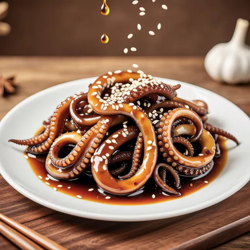 Stir-fried Seasoned Dried Squid