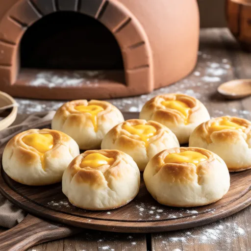 Cheese-filled Pão de Queijo
