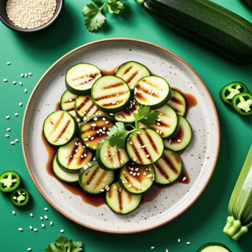 Grilled Zucchini Salad
