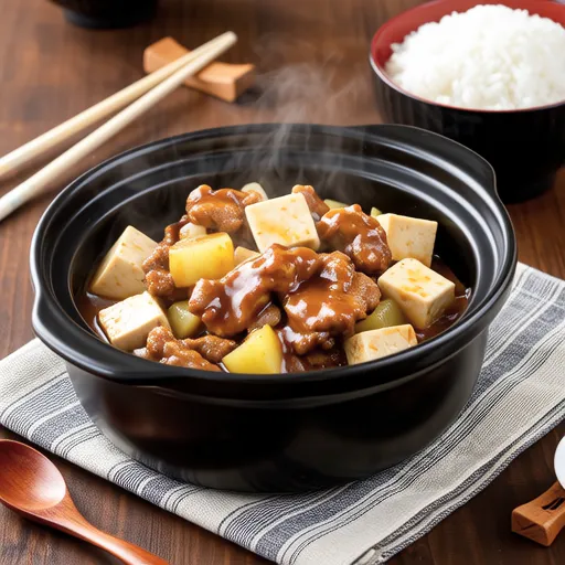 Simmered Daikon and Silken Tofu