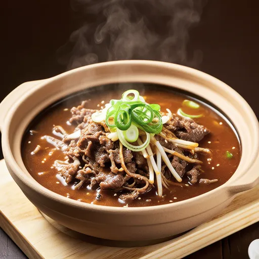 Sweet Green Onion Beef Soup (Simple Yukgaejang Recipe)