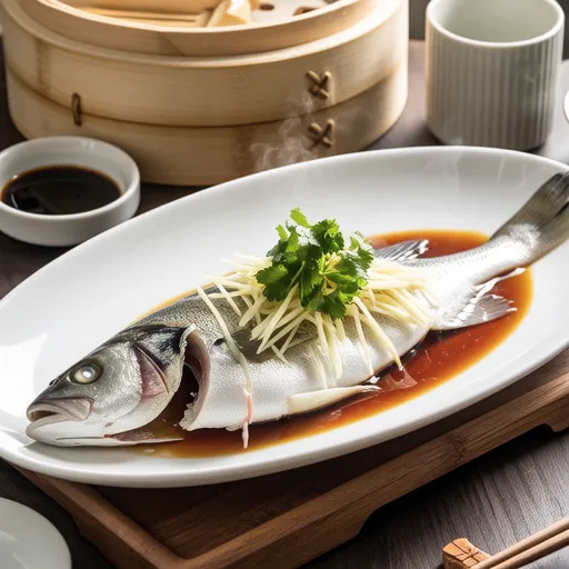 Chinese-style Steamed Sea Bream