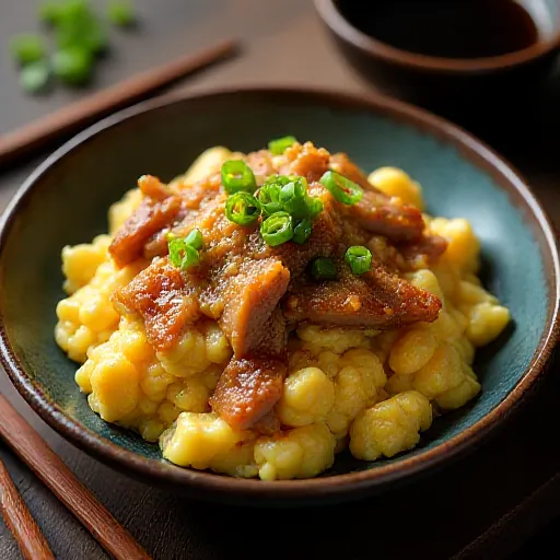 豚肉と卵の炒め物