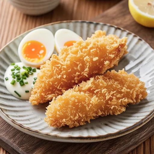Buri Katsu with Japanese-style Tartar Sauce