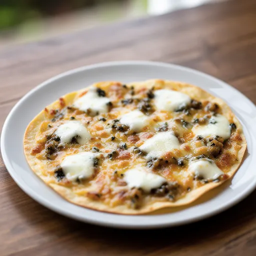 Honey Garlic Tortilla Pizza