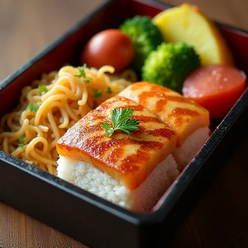 Teriyaki Yellowtail Bento