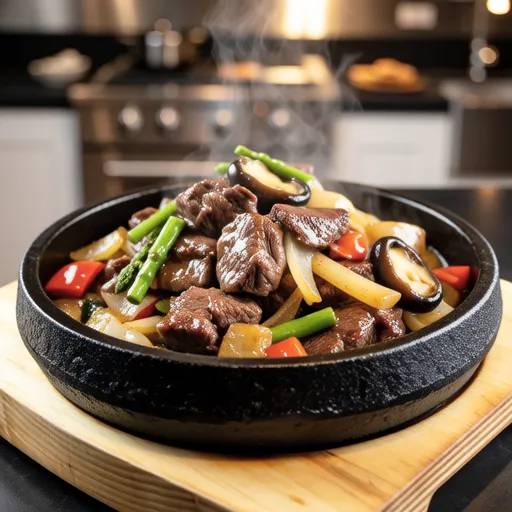 Beef Steak Stir-fry with Colorful Vegetables