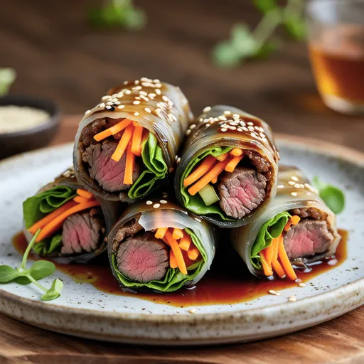 Beef Vegetable Rolls