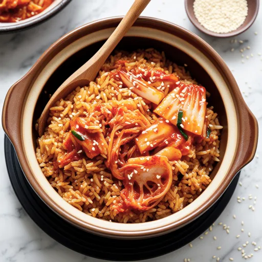 Simple Kimchi Rice by Baek Jong Won