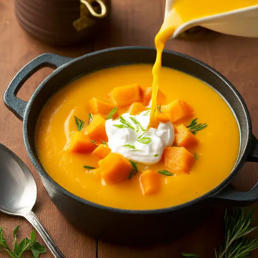 Zuppa di patate e zucchine