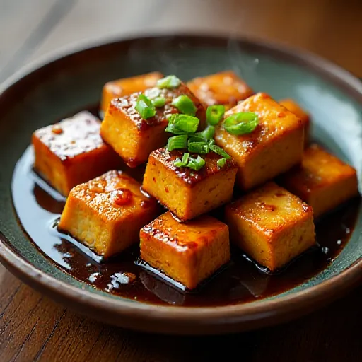 Soy Sauce Braised Tofu for Kids