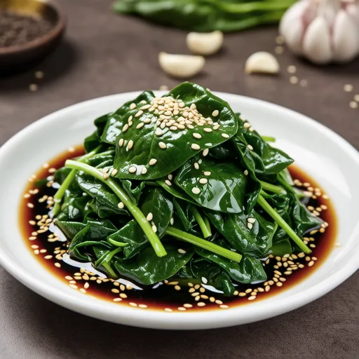 Baek Jong Won's Spinach Salad