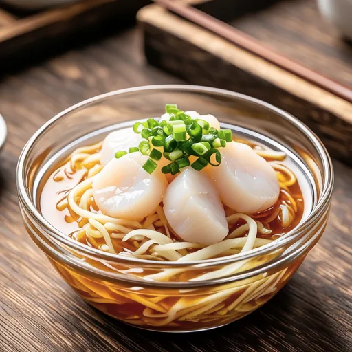 Sweet and Sour Scallops with Chinese Cabbage