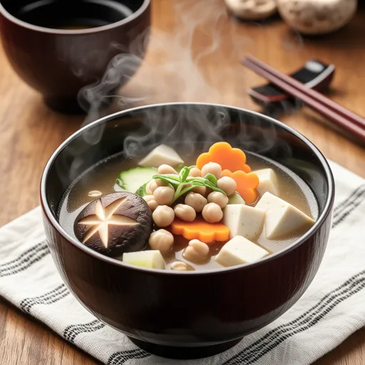 Kenoshiru (Japanese Vegetable Miso Soup)