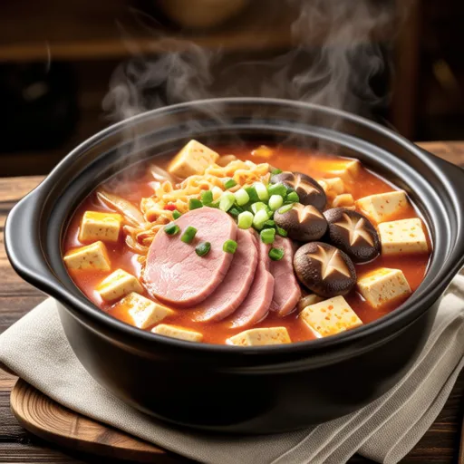 Spam and Tofu Stew