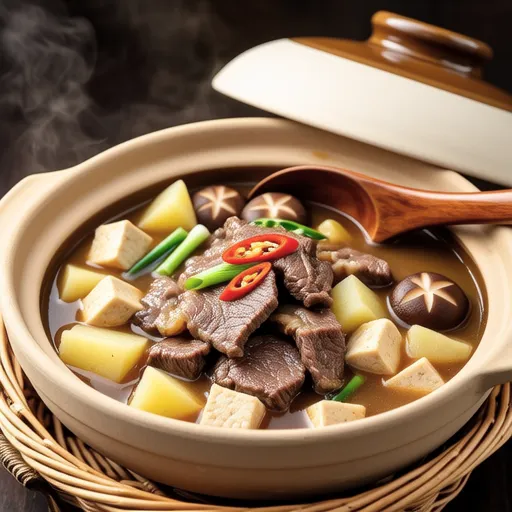 Beef Brisket Soybean Paste Stew