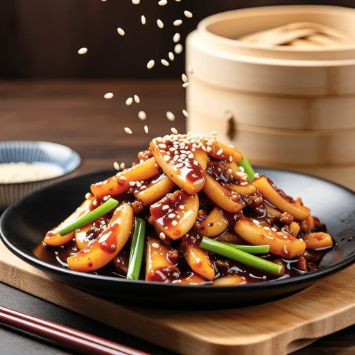 Sweet Garlic Gochujang Stir-fry
